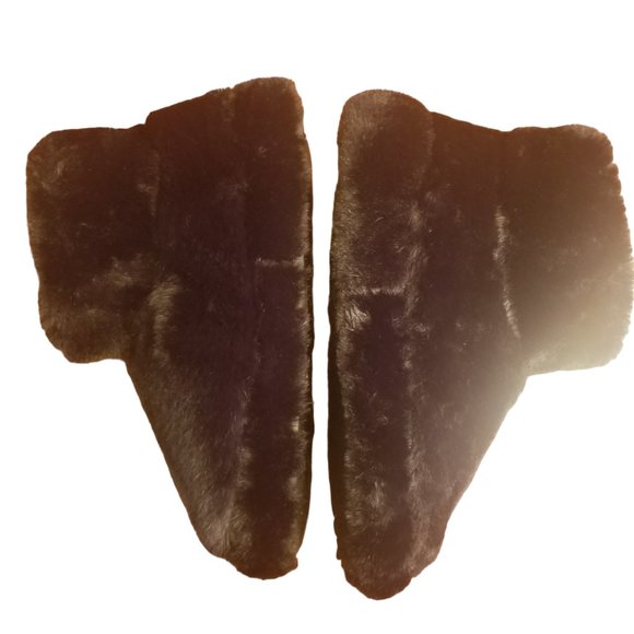 NWT | JustFab | Paris Faux Fur Fuzzie | Jet Black | Size: 9 - Picture 11 of 16